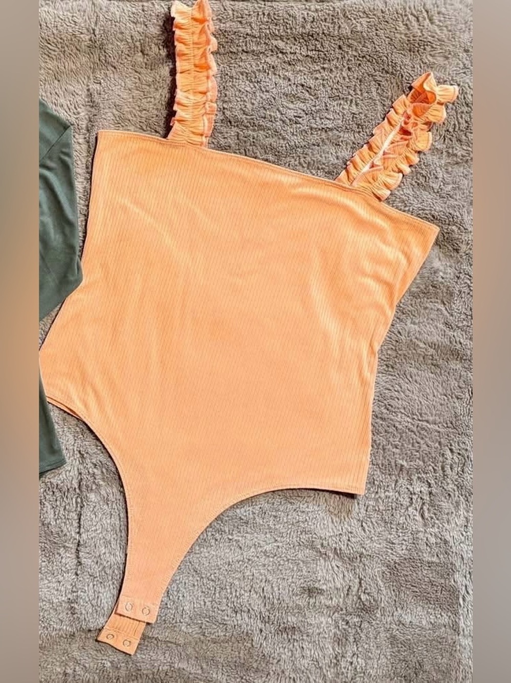 Large • Double Zero peach Bodysuit